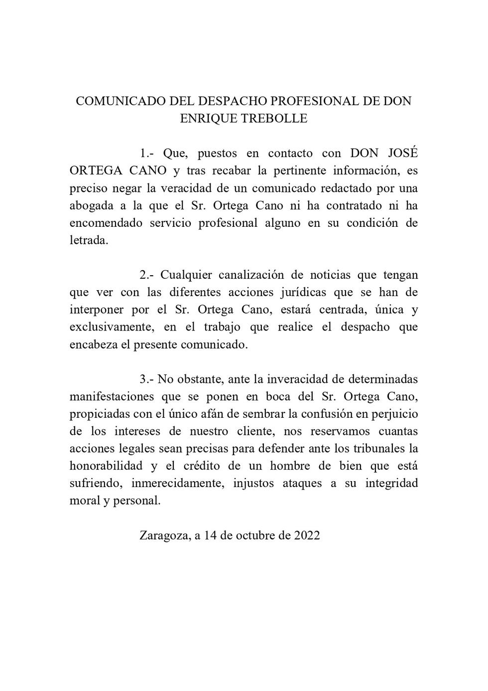 josé ortega cano anuncia medidas legales contra patricia donoso