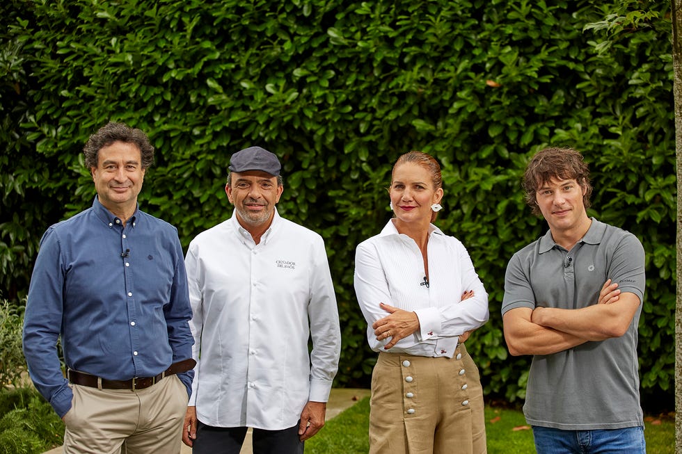el jurado de masterchef celebrity 5 y el chef jesus sanchez
