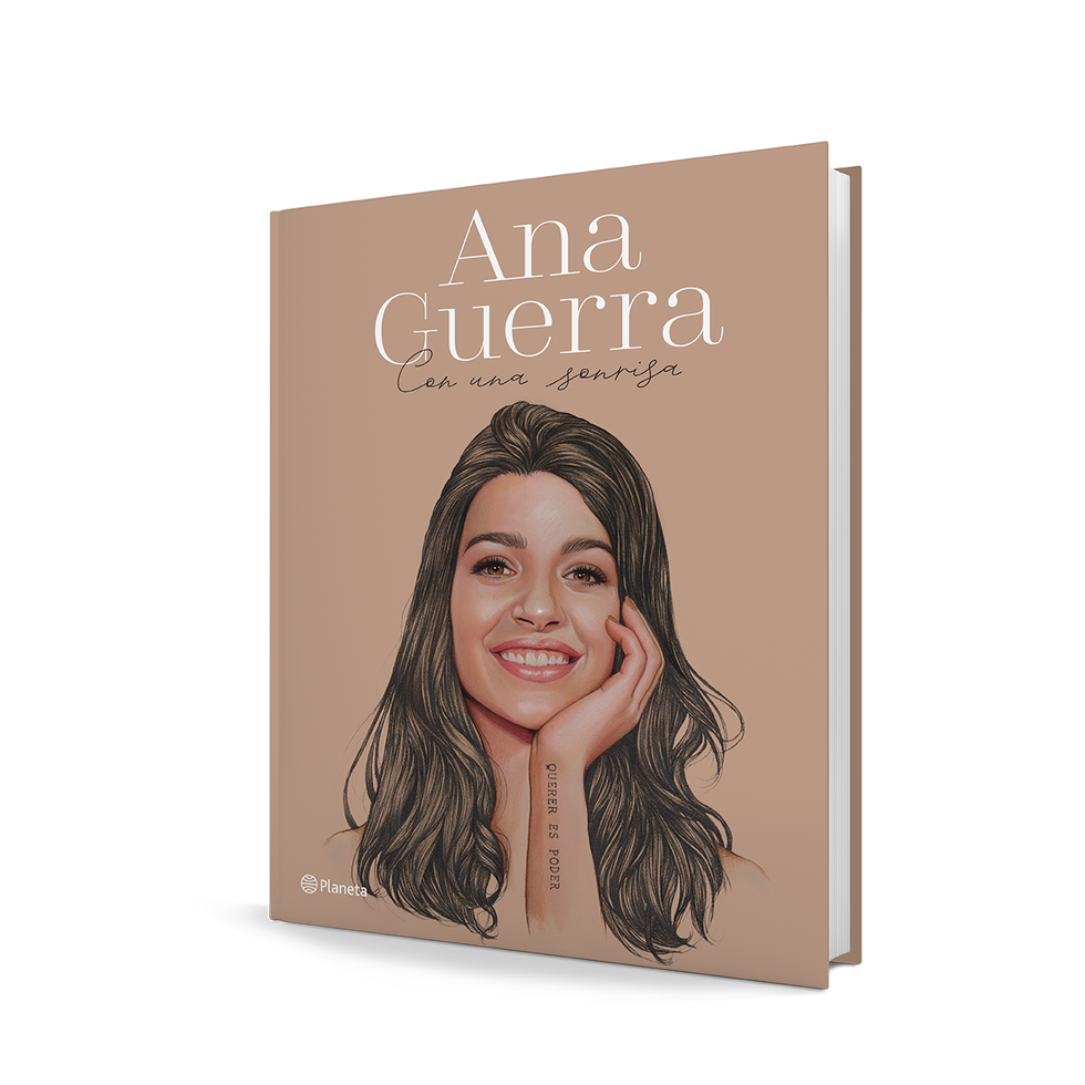 portada de Con una sonrisas de Ana Guerra