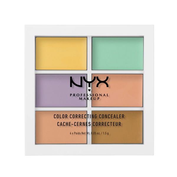 nyx professional makeup concealer color correcting palette