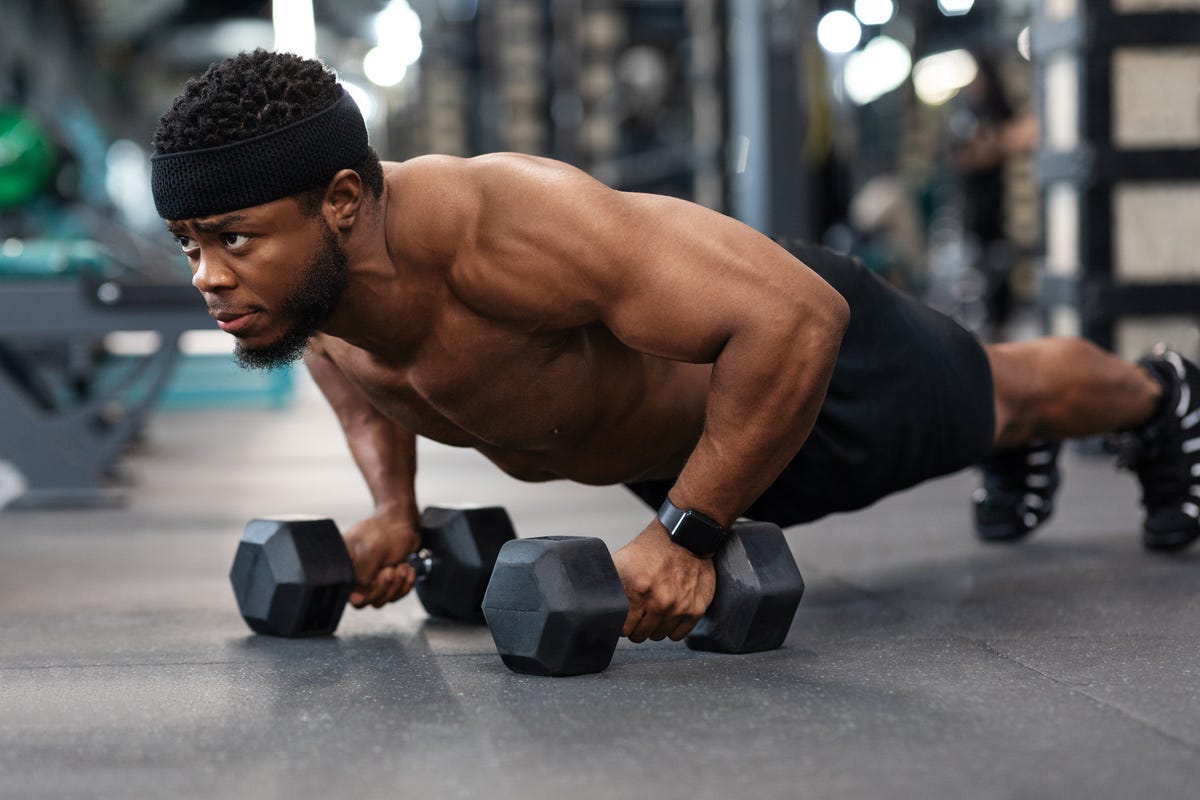 Go Beast Mode In This 4-Move Dumbbell Workout