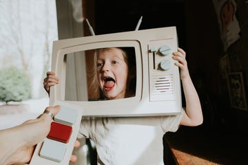 nina disfraz television
