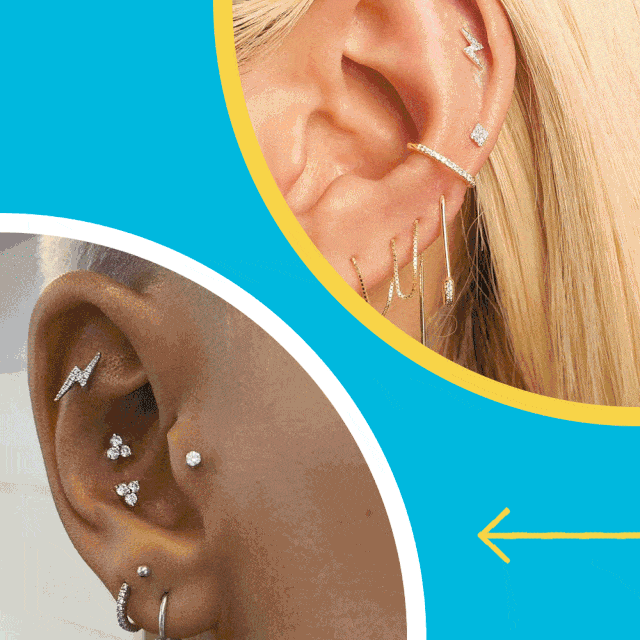 Essential V Hoop Earrings S00 - Fashion Jewelry