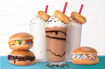 Food, Cuisine, Milkshake, Dish, Baked goods, Sweetness, Dessert, Finger food, Frozen dessert, Ingredient, 