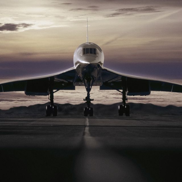 Concorde at Sunset