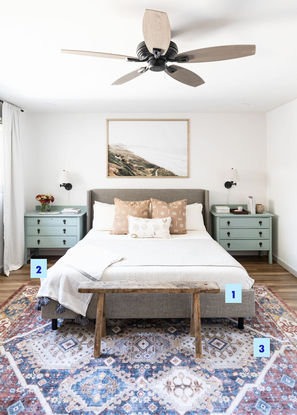 modern floor plan, including larger bedroom layouts, and accessible furniture