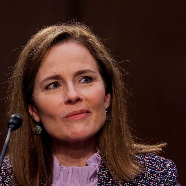 supreme court nominee judge amy coney barrett testifies on the third day of her confirmation hearing before the senate judiciary committee on capitol hill on october 14, 2020 in washington, dc   after liberal icon ruth bader ginsburg's death last month left the nine member court with a vacancy, trump has rushed to fill it at the height of his presidential election battle against democrat joe biden photo by jonathan ernst  pool  afp photo by jonathan ernstpoolafp via getty images