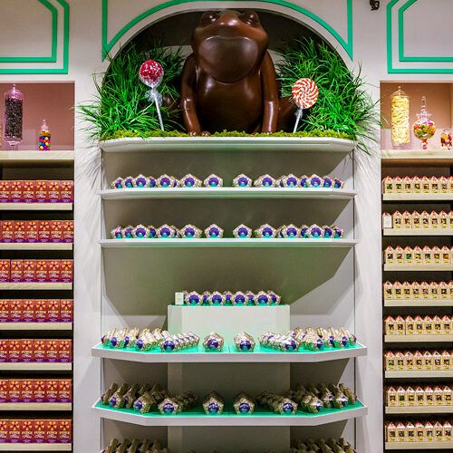 chocolate frogs for sale at the harry potter store