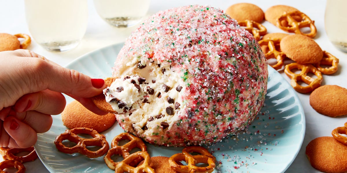 preview for You'll Devour This Confetti Cookie Dough Ball Long Before The Ball Drops