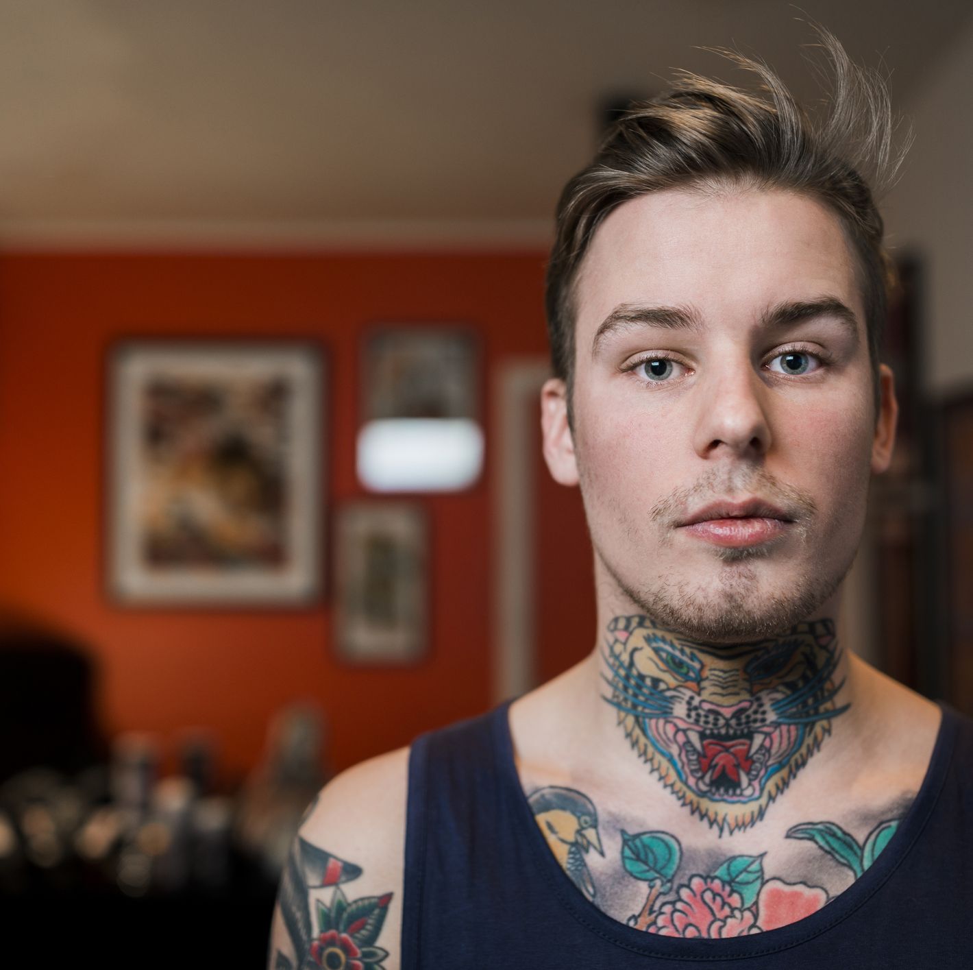 tattoo designs for men on back of neck