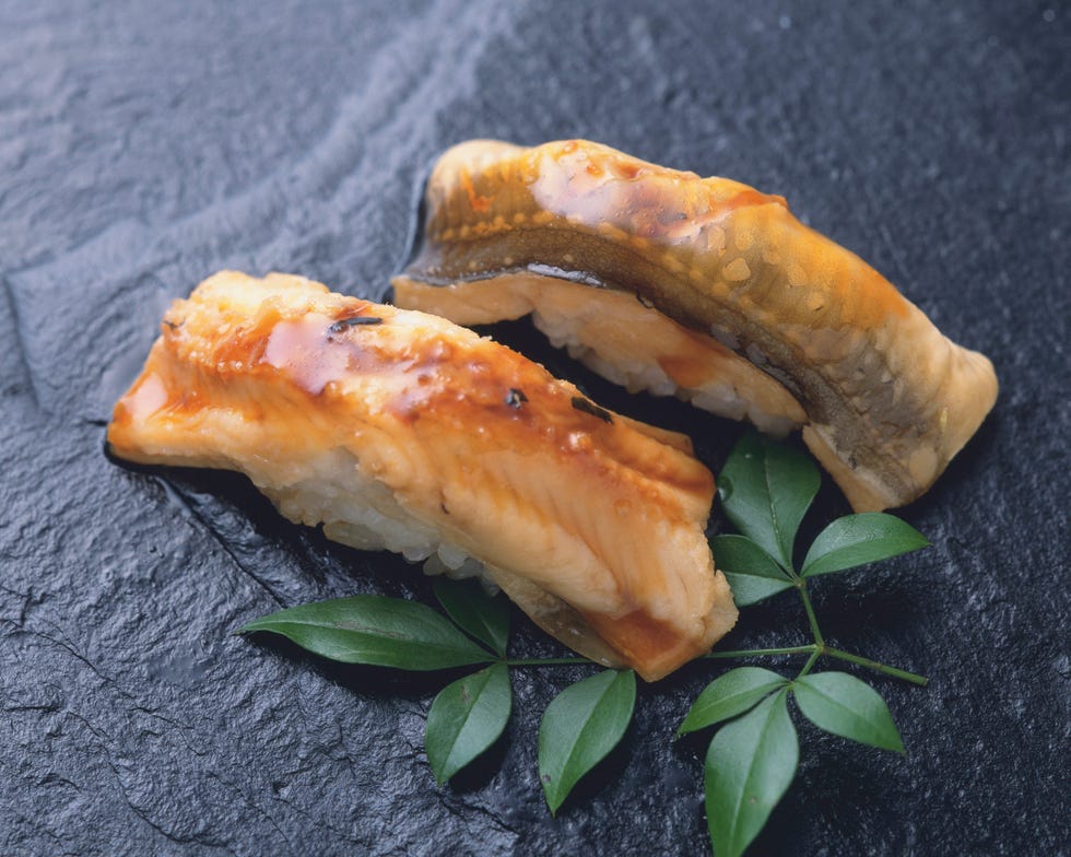 anago is slices of conger eel