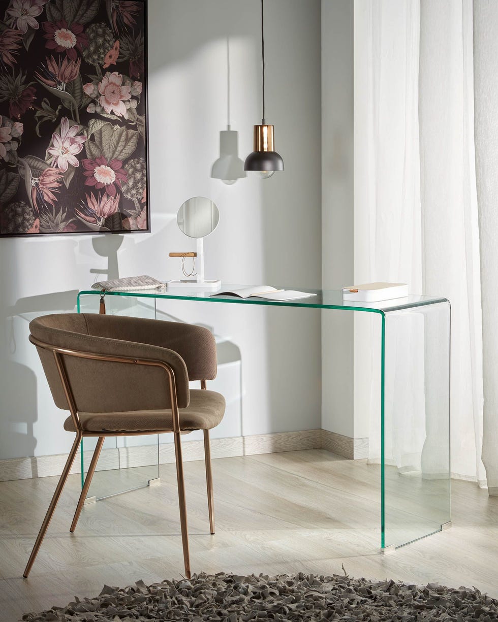 consola de cristal