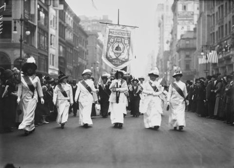 1915 suffrage parade