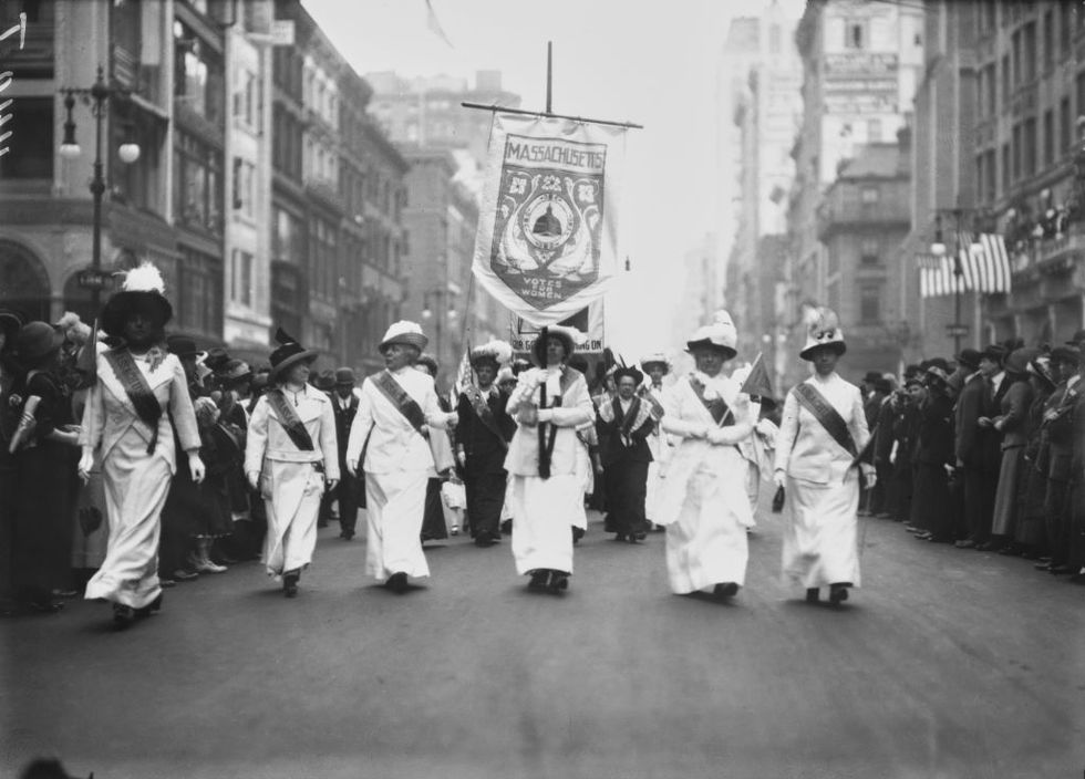 1915 suffrage parade