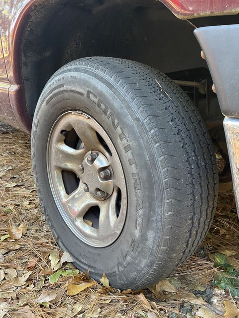 continental tire on a 2003 dodge ram