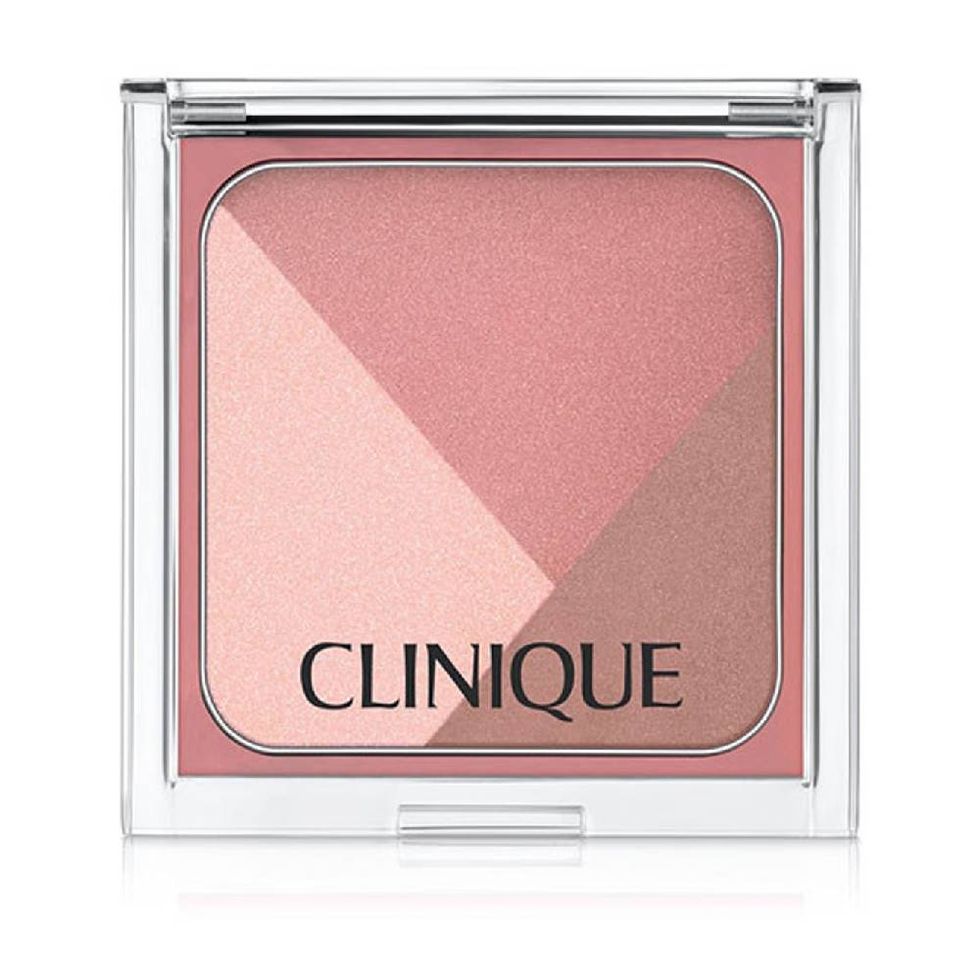 clinique sculptionary cheek contouring palette blush