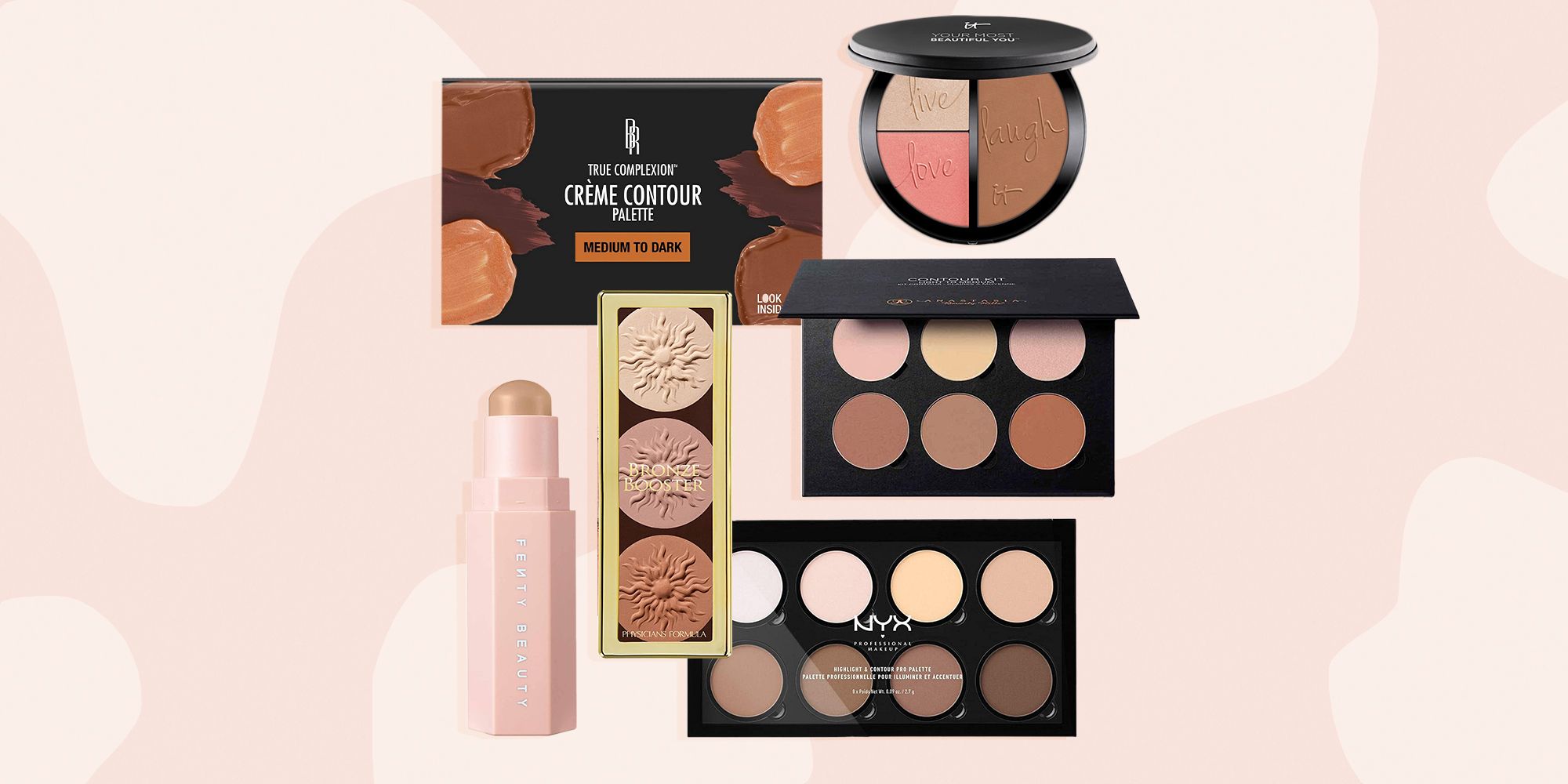 MULTI USE COMPACT PALETTE AND CONTOUR KIT - Classic MakeUp USA by Emmy