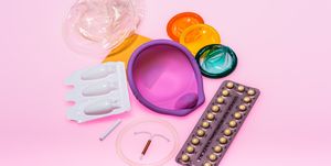 contraceptive pill, condoms, the coil, implant