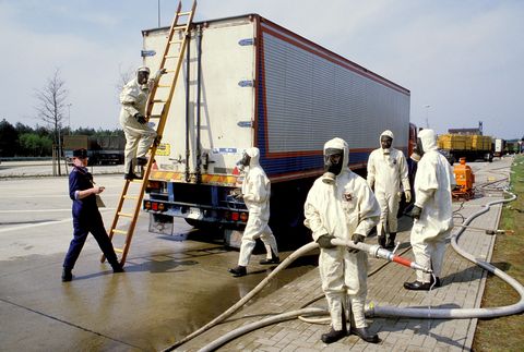Control of the radioactivity in RFA in France on May 02, 1986-