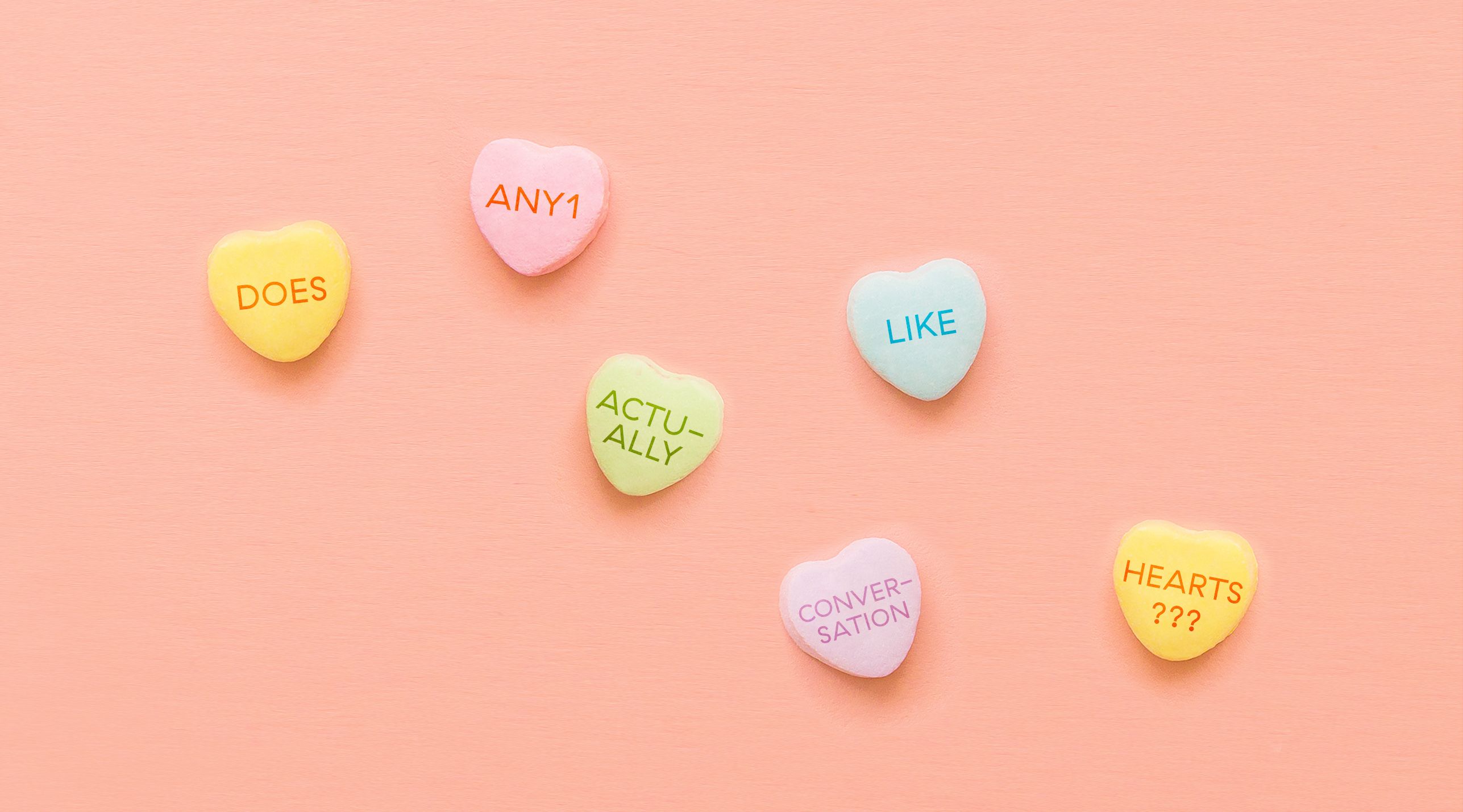 Small Conversation Hearts - Candy Store