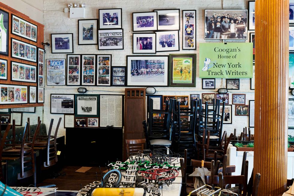 coogans irish bar  grill in washington heights, nyc, photographed on april 22, 2020