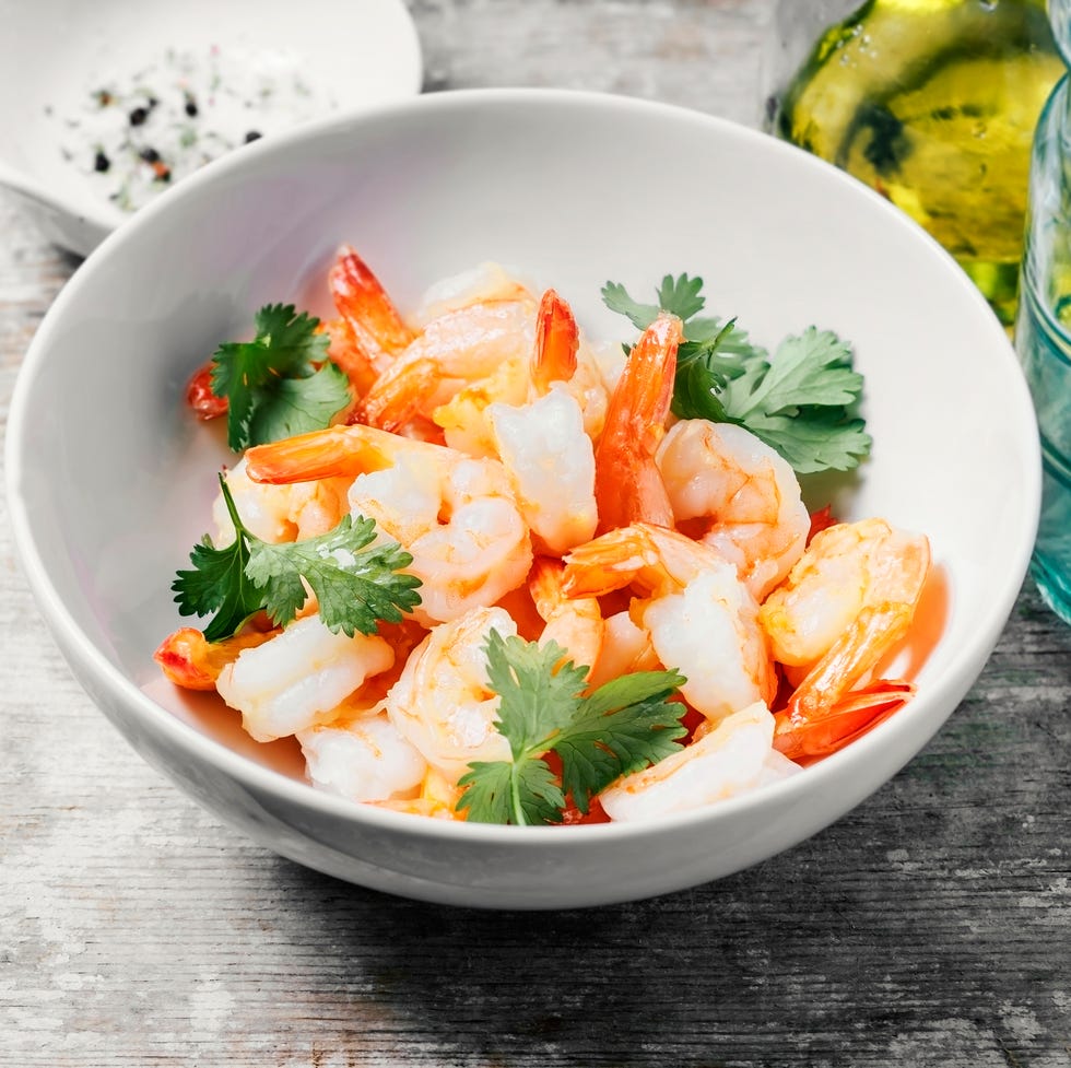 Cooked shrimp Cooked shrimp