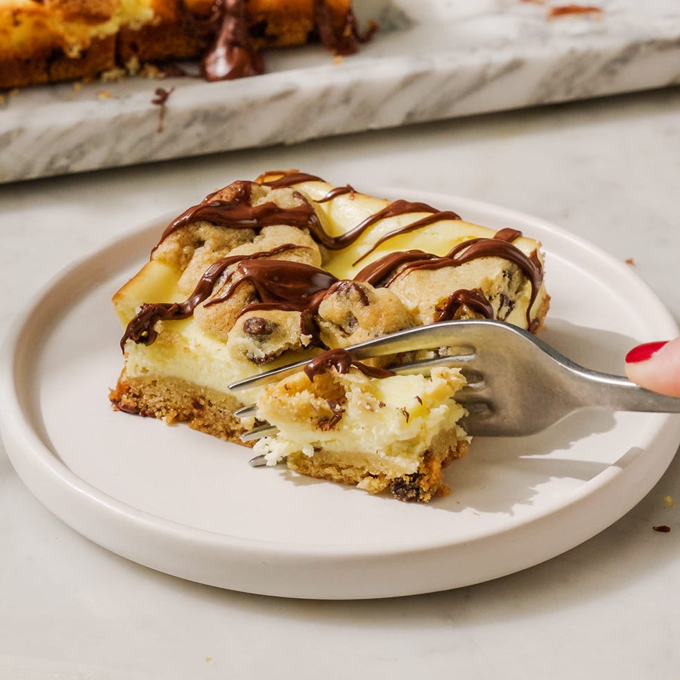 cookie dough cheesecake bars