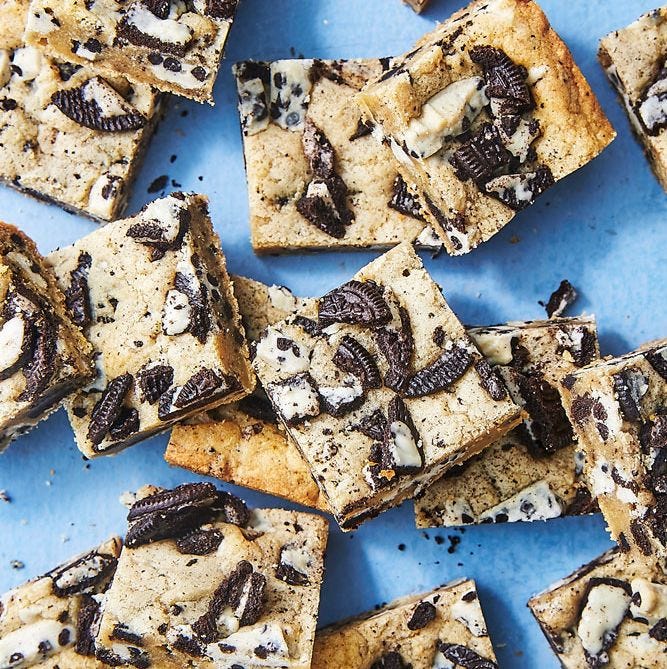 cookies 'n' cream blondies