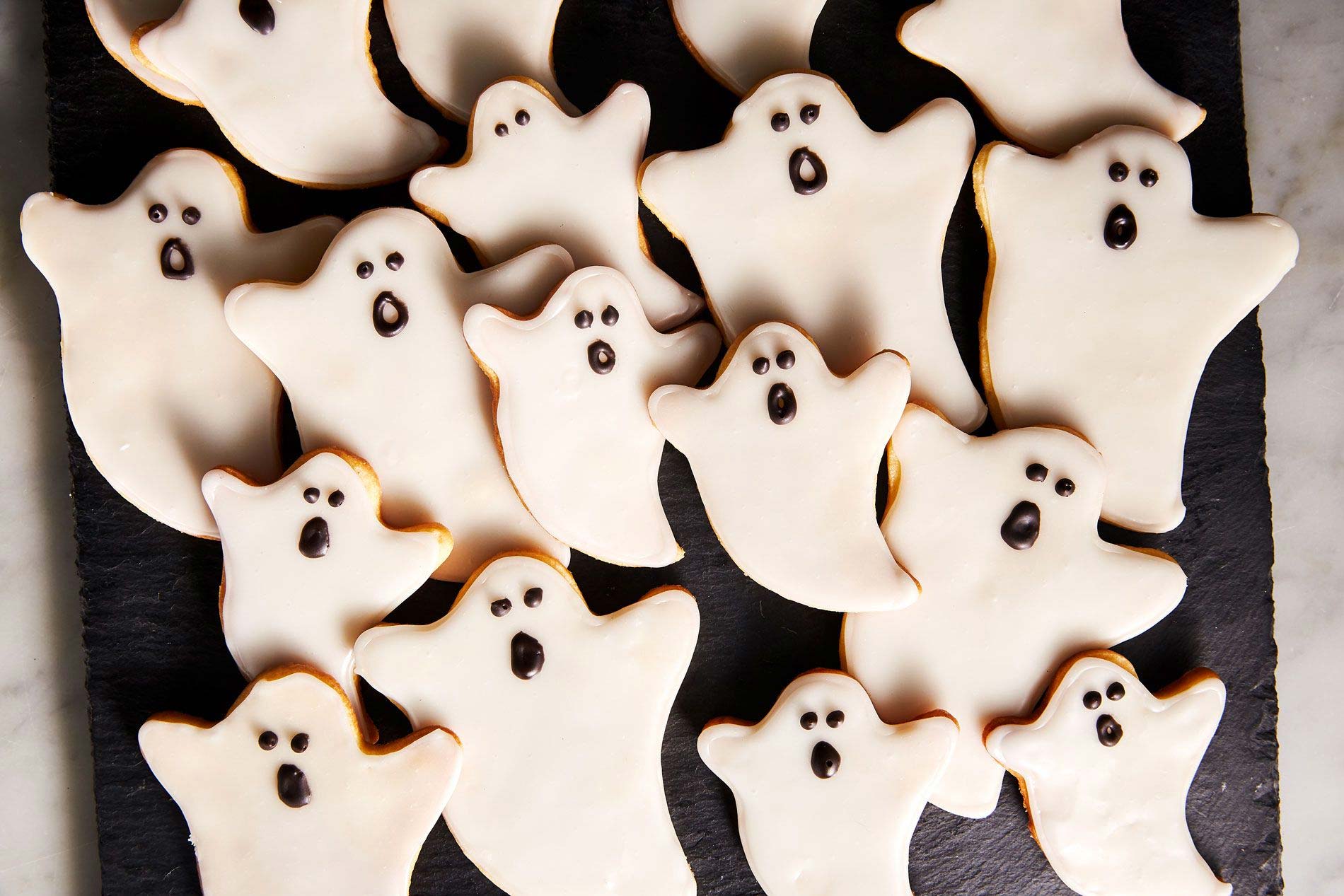 cookies de fantasmas para halloween