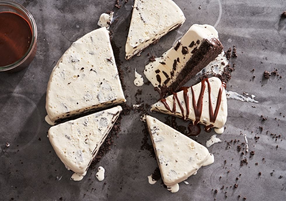 cookies 'n' cream ice cream pie
