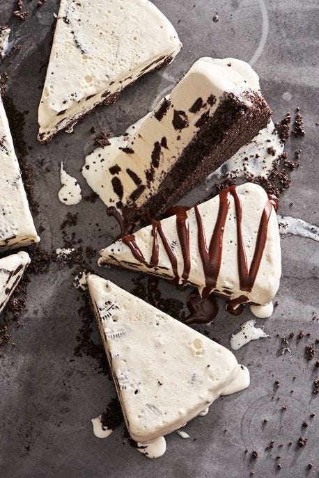 cookies 'n' cream ice cream pie