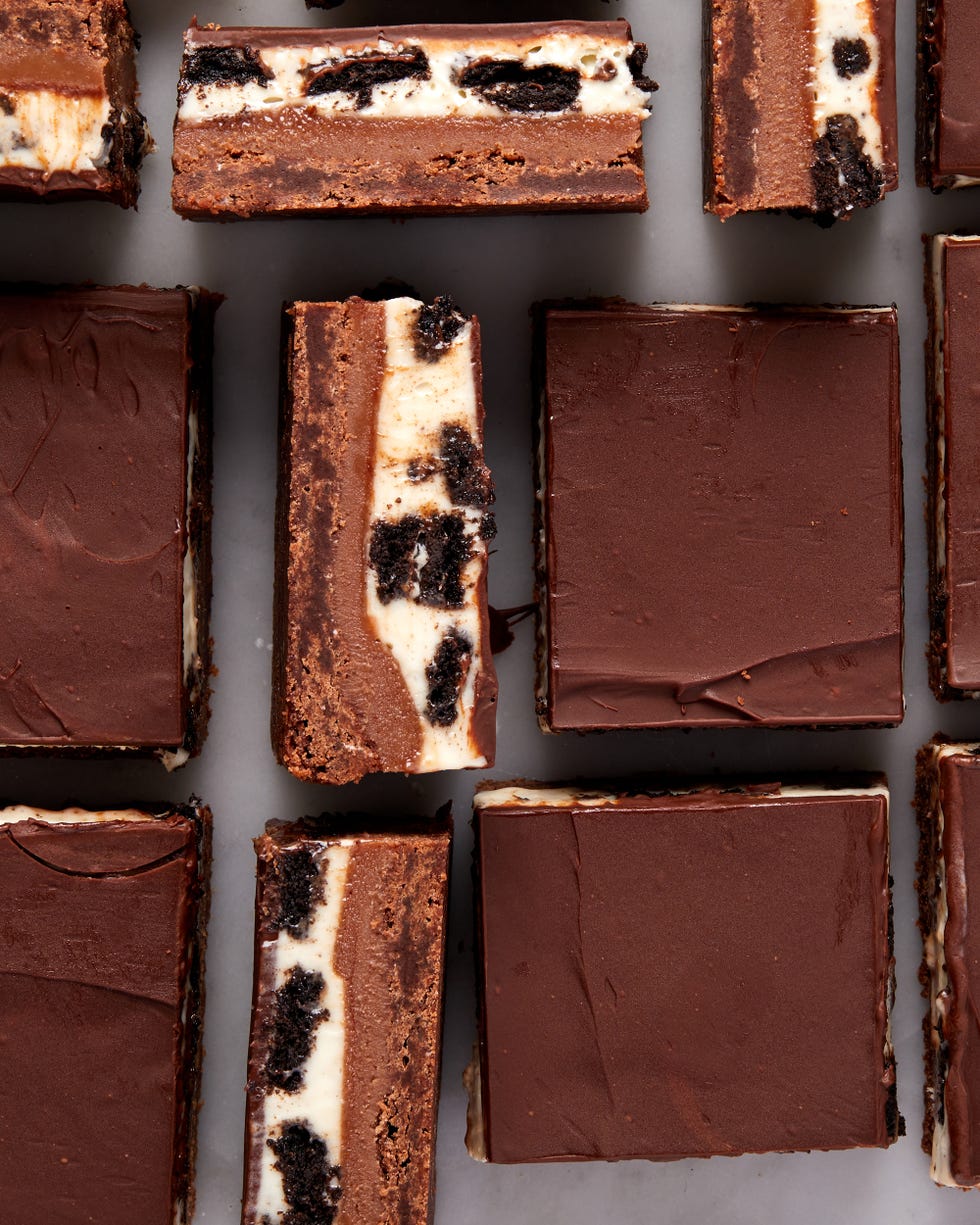 cookies 'n' cream millionaire shortbread