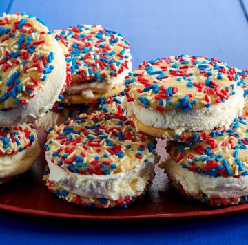 pioneer woman 4th of july ice cream sandwiches