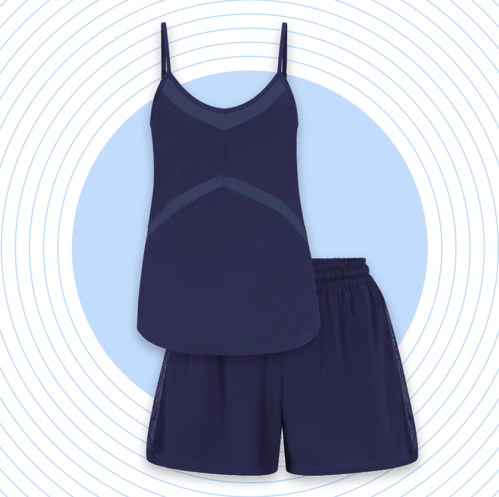 Women's Pajamas Sets Cotton Tank Tops and Rayon Shorts Sleeveless Camis  Sleepwear 