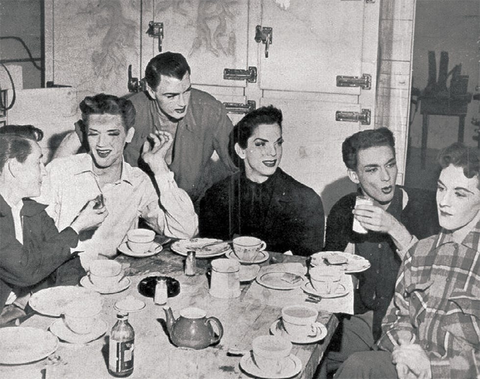 cooper donuts in downtown los angeles was a hangout for members of the trans community in the 1950s