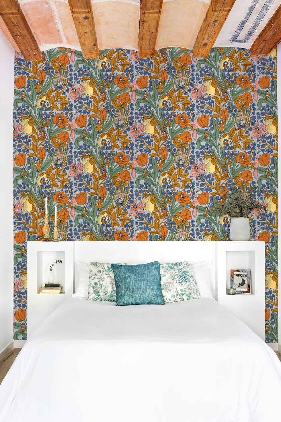 ideas para vestir la cama dormir bien y vencer insomnio mural de pared textil
