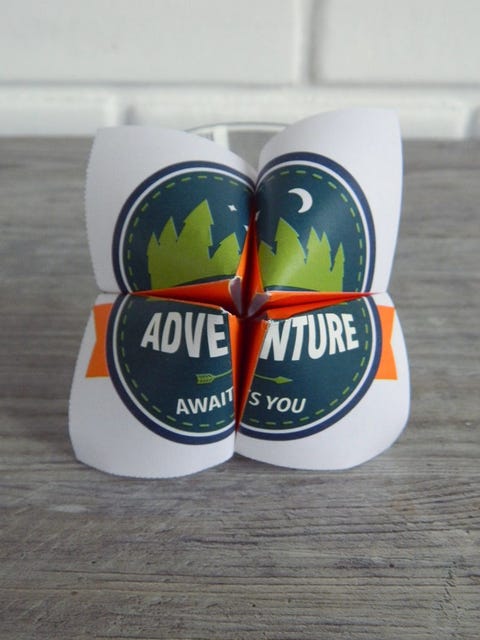 Road Trip Games - Cootie Catcher