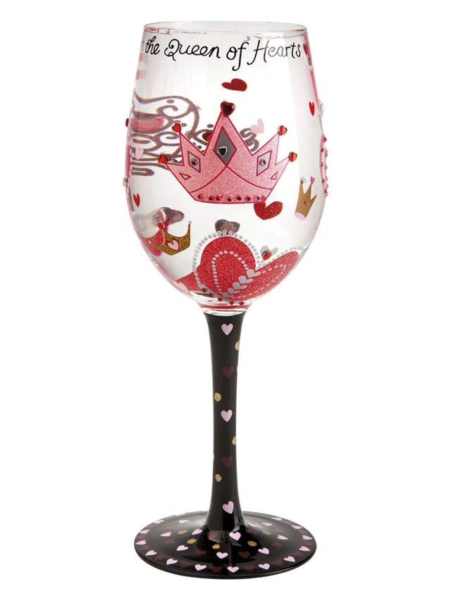 Copa de vino Queen of Hearts