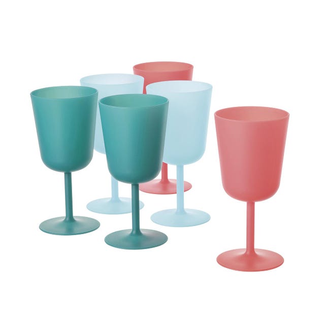 copas de plástico de colores utefest