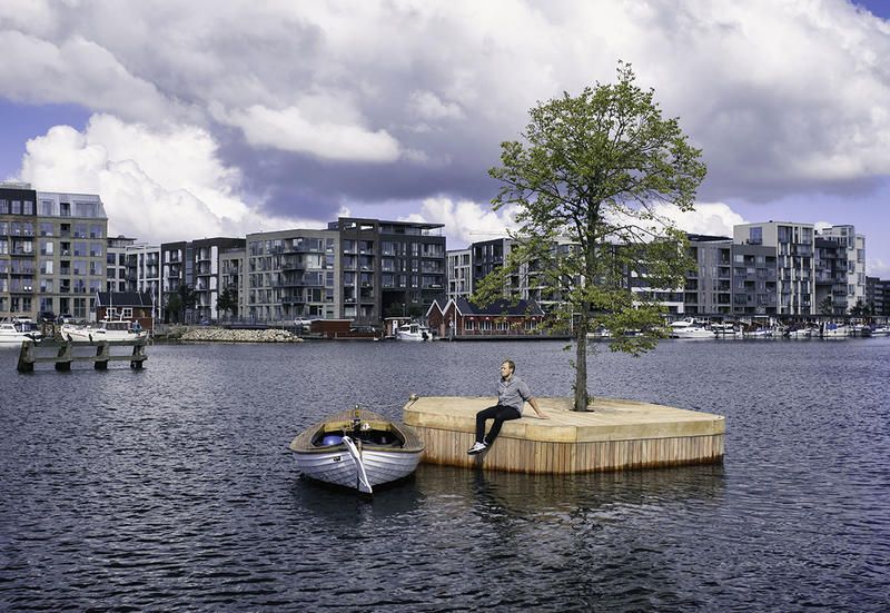 “Copenhagen Islands” aims at creating new experimental public spaces by building an artificial archipelago open for everyone to use