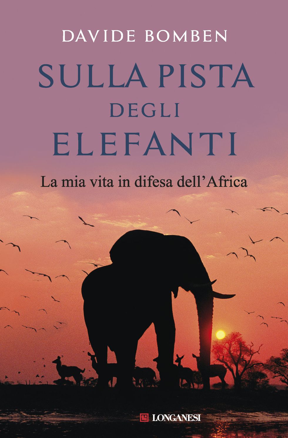 Elephant, Text, Sky, Book cover, Elephants and Mammoths, Adaptation, Font, Poster, Morning, Fiction, 