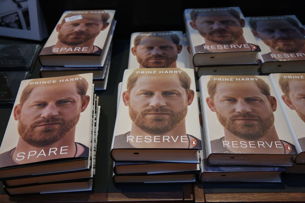 prince harry autobiography "spare" goes on sale in germany