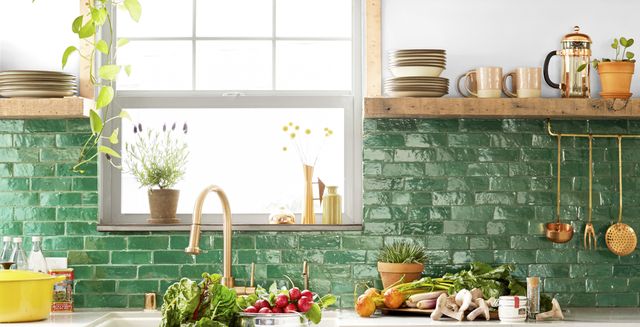These Above-the-Sink Shelves Create Extra Kitchen Storage Out of Thin Air