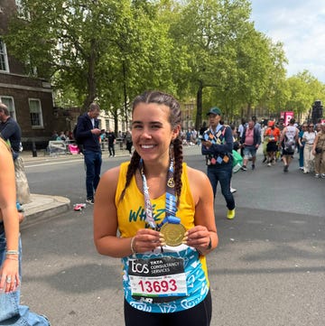 first time marathon runner eve davies marathon runner