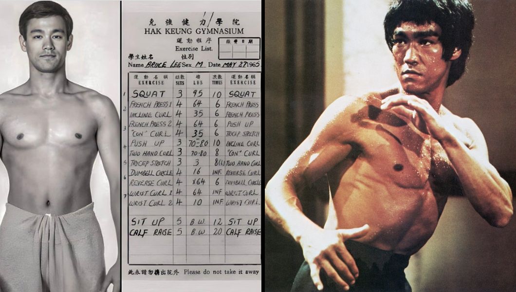 Bruce lee shoulder workout online