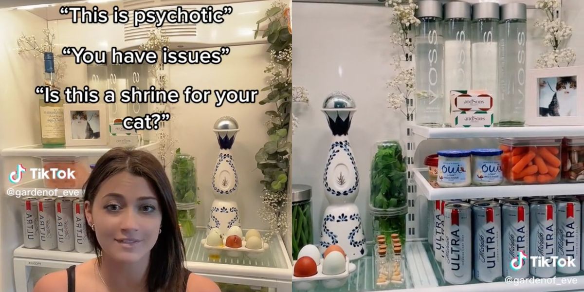 People Are Up In Arms About This TikTok Fridge-Decorating Trend