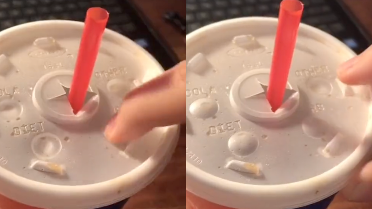 The internet is just finding out what the buttons on McDonald's cup lids  are for