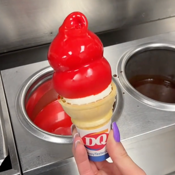 dairy queen cherry dipped done