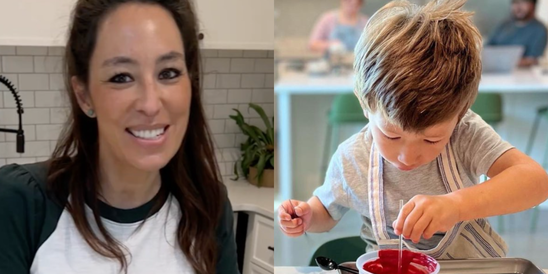 Joanna Gaines And Her Son Crew Teamed Up To Make A Heartwarming Recipe