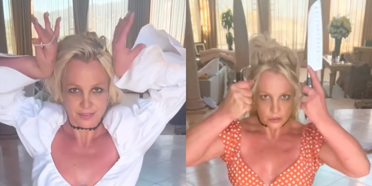 Britney Spears Explains Bizarre Knife Dance